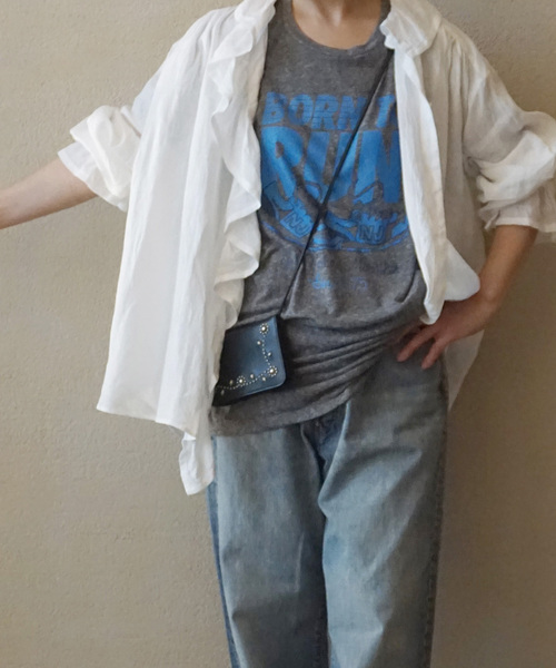 ジャーナルスタンダードラックス オールオーバーレースフリルパフブラウス オールオーバーレース フリルパフブラウス（シャツ/ブラウス