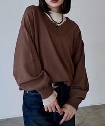 PAGEBOY | 【選べる着丈/前後2WAY/マシンウォッシャブル】マルチWAYネックプルオーバー/ニット(ニット/セーター)