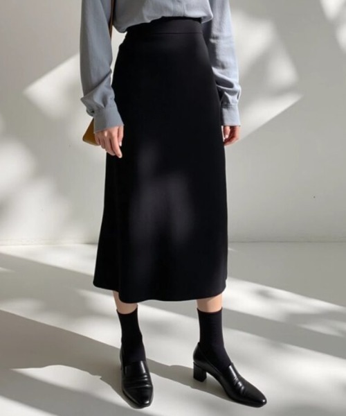cammie(キャミー)の「シンプルタイトスカート(スカート・レディース・ベージュ/ブラウン/ブラック・LARGE/MEDIUM)」の8枚目の写真