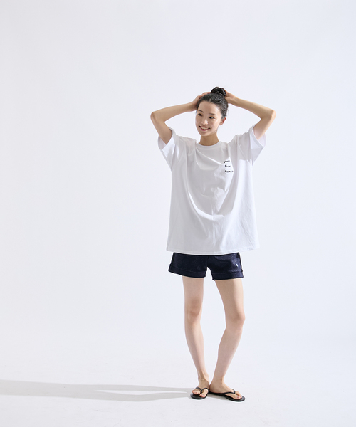 PARIS SAINT-GERMAIN（パリサンジェルマン）の「【Paris Saint-Germain / パリ・サン＝ジェルマン】PSG JP Tsuru embroidery TEE（Tシャツ/カットソー・メンズ・ブラック/ホワイト・X-LARGE/MEDIUM/LARGE）」の8枚目の写真