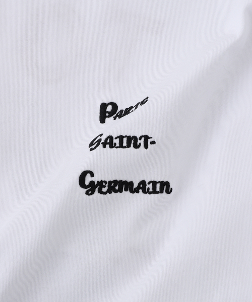 PARIS SAINT-GERMAIN（パリサンジェルマン）の「【Paris Saint-Germain / パリ・サン＝ジェルマン】PSG JP Tsuru embroidery TEE（Tシャツ/カットソー・メンズ・ブラック/ホワイト・X-LARGE/MEDIUM/LARGE）」の6枚目の写真