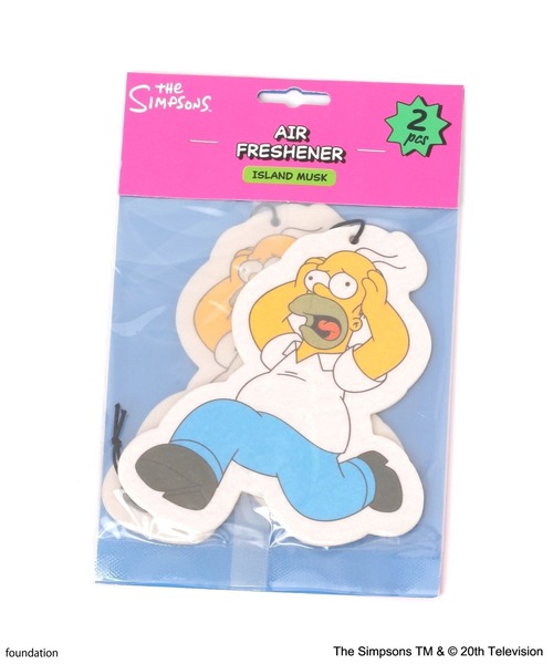 シンプソンズ エアフレッシュナー 4体セット BAYFLOW｜【The Simpsons/BAYFLOW】エアフレッシュナー2P