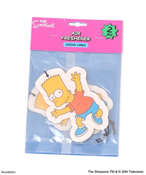 The Simpsons／BAYFLOW】エアフレッシュナー2P（ルームフレグランス