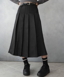 NinaetLina（ニナエリナ）の「ベルト付きプリーツスカート（スカート）」