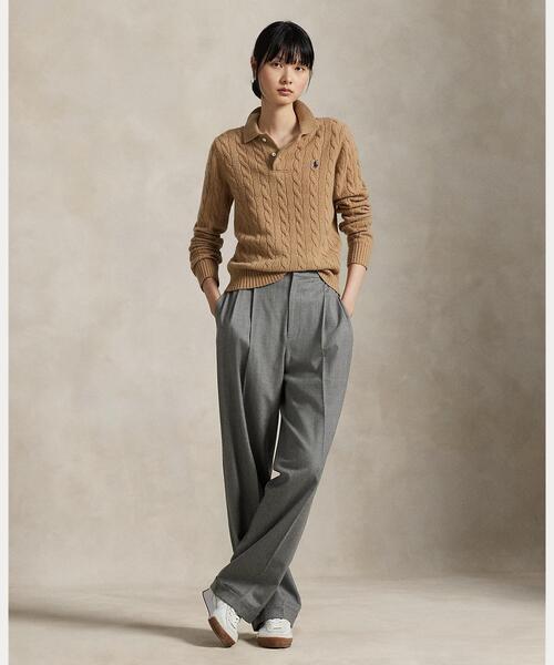 POLO RALPH LAUREN（ポロ ラルフ ローレン）の「ケーブルニット ウール