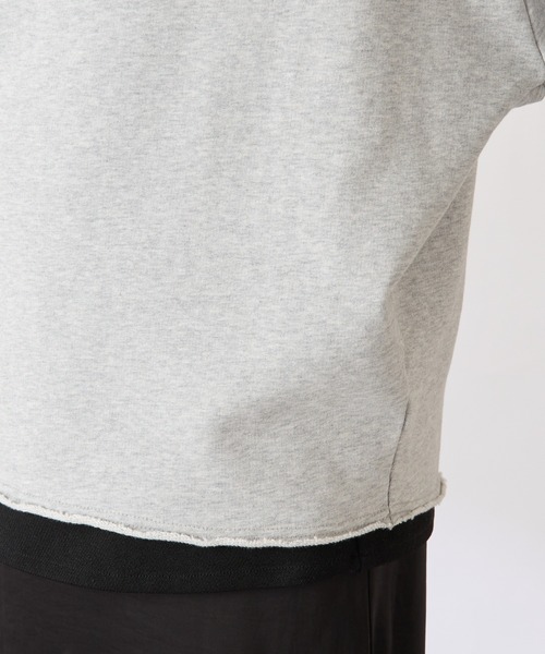 COLLAGE GALLARDAGALANTE（コラージュガリャルダガランテ）の「ルーズスウェット（スウェット・レディース・グレー/レモンイエロー・FREE）」の11枚目の写真