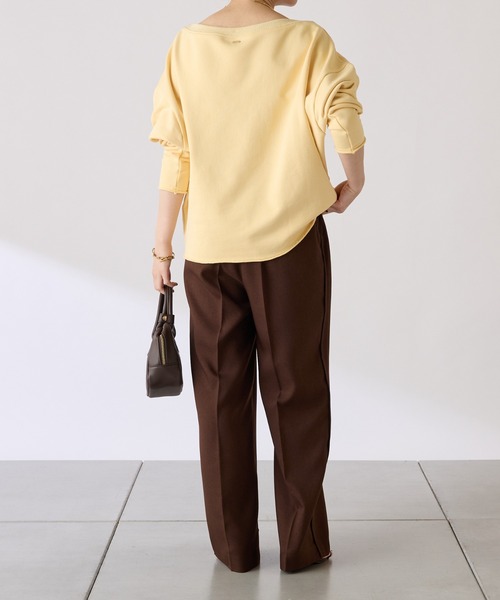 COLLAGE GALLARDAGALANTE（コラージュガリャルダガランテ）の「ルーズスウェット（スウェット・レディース・グレー/レモンイエロー・FREE）」の22枚目の写真