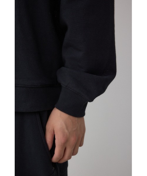 AZUL by moussy（アズールバイマウジー）の「ワイドシルエットZIPUPフーディー（パーカー・メンズ・ライトブラック/グリーン系その他2/ブラック・MEDIUM/LARGE）」の13枚目の写真