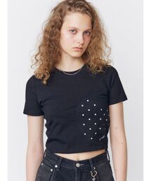 EMODA | ハートカットパターンTシャツ(Tシャツ/カットソー)