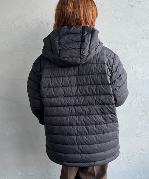 DANTON/ダントン] ミドルダウンフードジャケット（ダウンジャケット