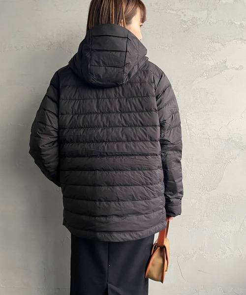 DANTON/ダントン] ミドルダウンフードジャケット（ダウンジャケット