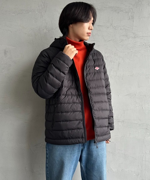 DANTON 黒 ダウンジャケット フード付き 楽天市場】ダントン DANTON フード付き ダウンジャケット FAKE FAR