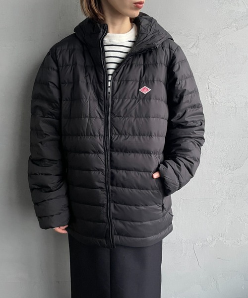 DANTON/ダントン] ミドルダウンフードジャケット（ダウンジャケット