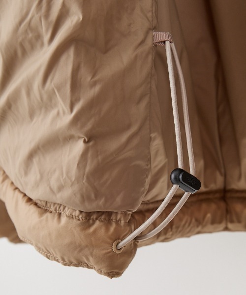 DANTON（ダントン）の「[DANTON/ダントン] ミドルダウンフードジャケット（ダウンジャケット/コート・レディース・ブラック/ベージュ/グレー・S/M/L/XL）」の22枚目の写真