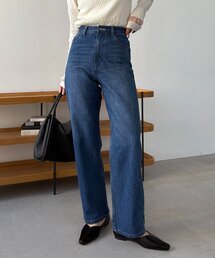 CAPRICIEUX LE'MAGE（カプリシューレマージュ）の「13ozハイウエストストレートデニム（デニムパンツ）」