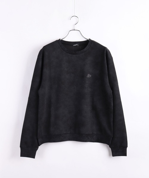 WESTSEA(ウエストシー)の「星 × 薔薇刺繍 長袖トレーナー(スウェット・メンズ・ブラック/ワイン/ブラウン・L/M)」の4枚目の写真
