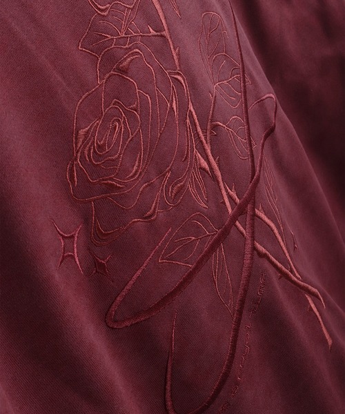 WESTSEA(ウエストシー)の「星 × 薔薇刺繍 長袖トレーナー(スウェット・メンズ・ブラック/ワイン/ブラウン・L/M)」の19枚目の写真