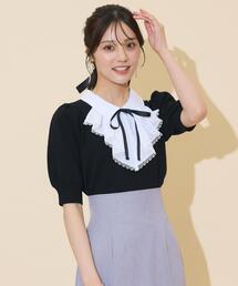 WILLSELECTION | レースラッフルプルオーバー(ニット/セーター)