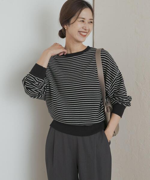 セール】タックフライスロングスリーブTシャツ（Tシャツ/カットソー