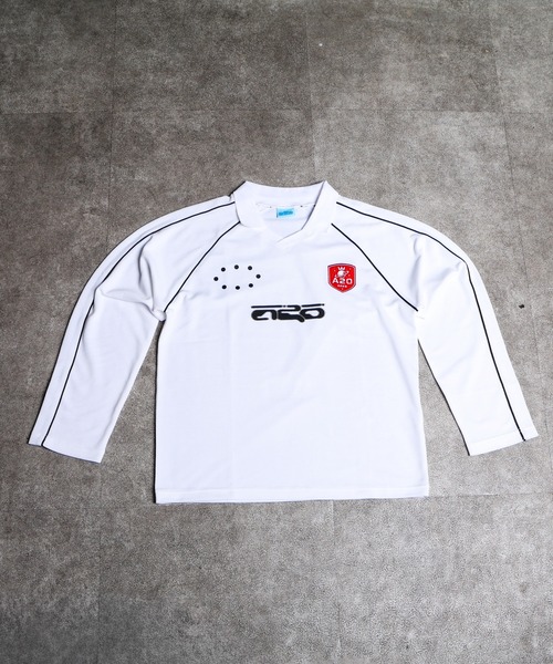 a2o】パイピングゲームシャツ（ロンT）（Tシャツ/カットソー）｜a2o