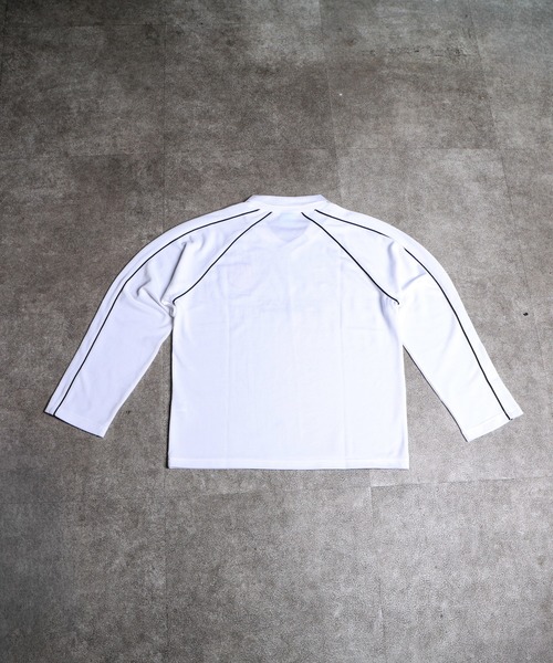 a2o】パイピングゲームシャツ（ロンT）（Tシャツ/カットソー）｜a2o