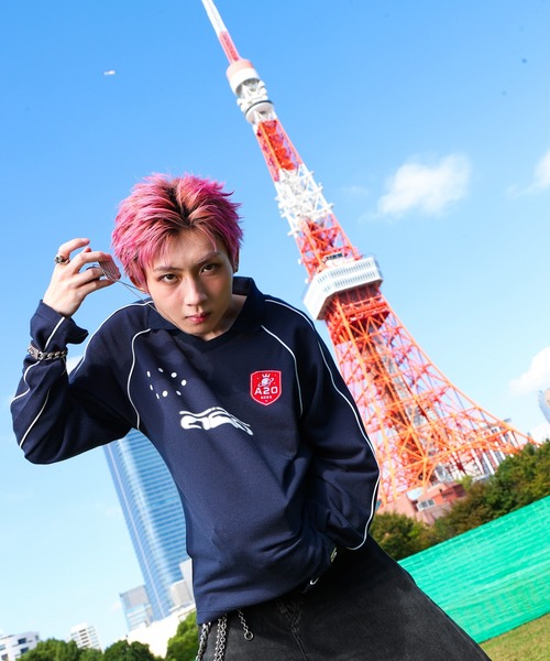 a2o】パイピングゲームシャツ（ロンT）（Tシャツ/カットソー）｜a2o