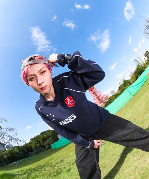 a2o】パイピングゲームシャツ（ロンT）（Tシャツ/カットソー）｜a2o