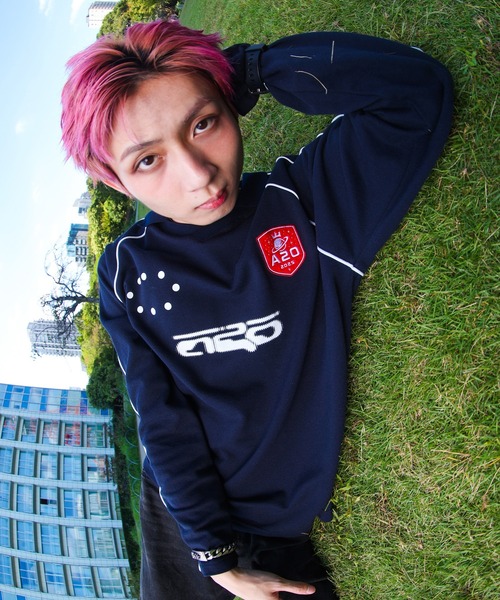 a2o】パイピングゲームシャツ（ロンT）（Tシャツ/カットソー）｜a2o