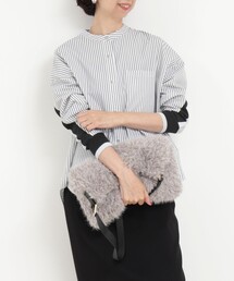 MICO COULIER | TC起毛バックヨークテープブラウス(シャツ/ブラウス)