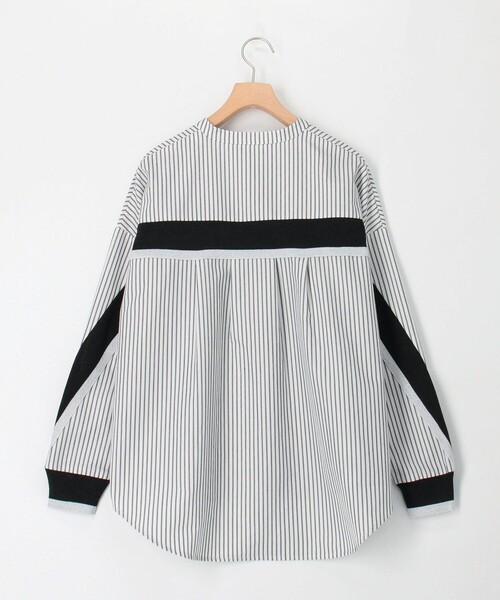 MICO COULIER（ミコクリエ）の「TC起毛バックヨークテープブラウス（シャツ/ブラウス・レディース・オフホワイト/ホワイト系その他/ライトブルー/ブラウン系その他/チャコールグレー・38）」の18枚目の写真