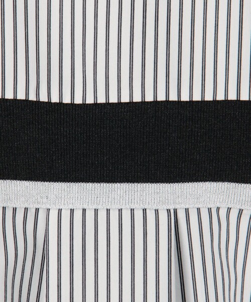 MICO COULIER（ミコクリエ）の「TC起毛バックヨークテープブラウス（シャツ/ブラウス・レディース・オフホワイト/ホワイト系その他/ライトブルー/ブラウン系その他/チャコールグレー・38）」の19枚目の写真