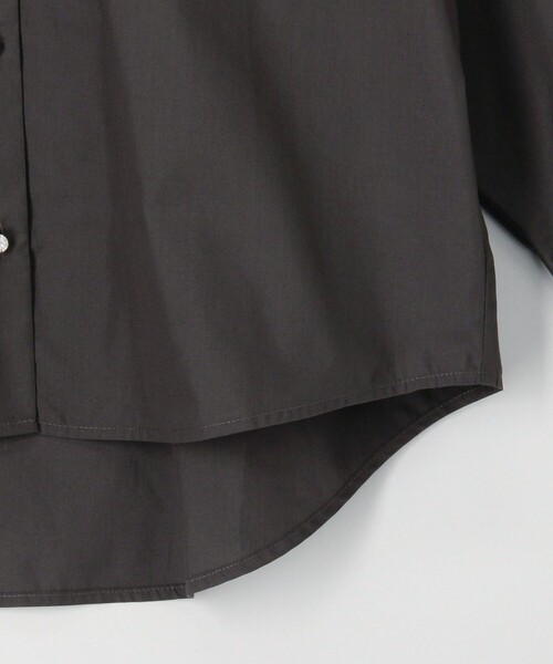 MICO COULIER（ミコクリエ）の「TC起毛バックヨークテープブラウス（シャツ/ブラウス・レディース・オフホワイト/ホワイト系その他/ライトブルー/ブラウン系その他/チャコールグレー・38）」の12枚目の写真