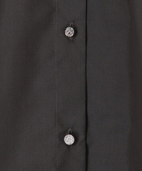 MICO COULIER（ミコクリエ）の「TC起毛バックヨークテープブラウス（シャツ/ブラウス・レディース・オフホワイト/ホワイト系その他/ライトブルー/ブラウン系その他/チャコールグレー・38）」の13枚目の写真