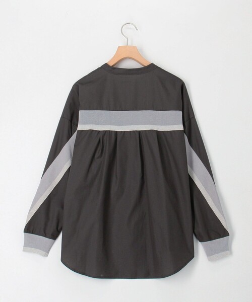 MICO COULIER（ミコクリエ）の「TC起毛バックヨークテープブラウス（シャツ/ブラウス・レディース・オフホワイト/ホワイト系その他/ライトブルー/ブラウン系その他/チャコールグレー・38）」の14枚目の写真