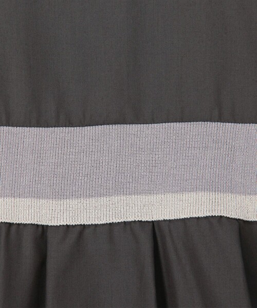 MICO COULIER（ミコクリエ）の「TC起毛バックヨークテープブラウス（シャツ/ブラウス・レディース・オフホワイト/ホワイト系その他/ライトブルー/ブラウン系その他/チャコールグレー・38）」の15枚目の写真