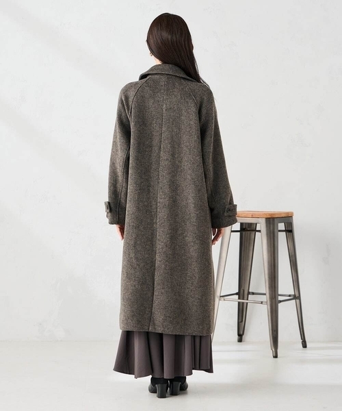 セール】【2WAY】テーラードロングコート（チェスターコート）｜a.v.v