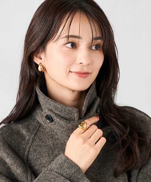 a.v.v（アーヴェヴェ）の「【2WAY】テーラードロングコート（チェスターコート・レディース・ブラウン系その他/グレー・36/38/40/34/42）」の14枚目の写真