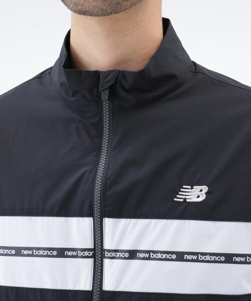 セール】【new balance golf】撥水 ストレッチ フルジップ ウインド