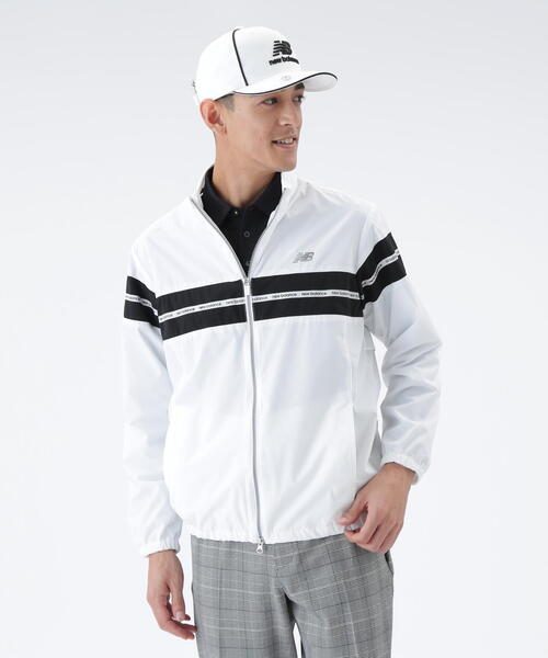 セール】【new balance golf】撥水 ストレッチ フルジップ ウインド