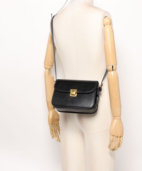Burner(バーナー)の「【OKUOKU 0909】スクエア ショルダーバッグ oku-bag-26-30(ショルダーバッグ・レディース・ブラウン/ダークブラウン/ブラック・FREE)」の8枚目の写真