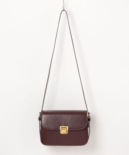 Burner(バーナー)の「【OKUOKU 0909】スクエア ショルダーバッグ oku-bag-26-30(ショルダーバッグ・レディース・ブラウン/ダークブラウン/ブラック・FREE)」の9枚目の写真