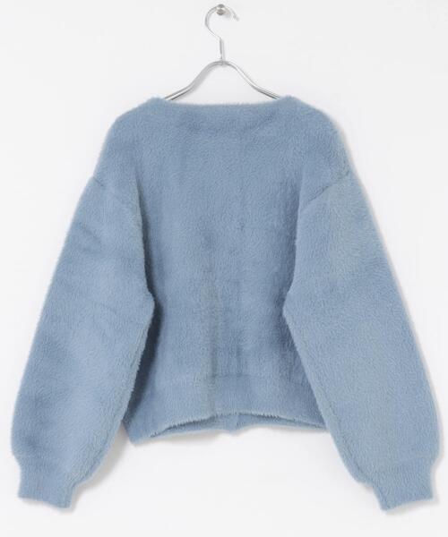 ITEMS URBANRESEARCH（アイテムズ アーバンリサーチ）の「ダブルフェイスニットカーディガン（カーディガン/ボレロ・レディース・ライトブルー/チャコールグレー/ベージュ/ブラウン/グレー系その他/ブルー系その他/ベージュ系その他・FREE）」の12枚目の写真