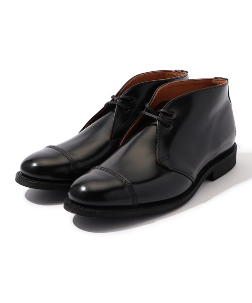 SANDERS(サンダース)の「SANDERS ポリッシュドレザー チャッカブーツ 2676B(ブーツ・メンズ・ブラック・8.5/7.5/8/6/6.5/7)」の2枚目の写真