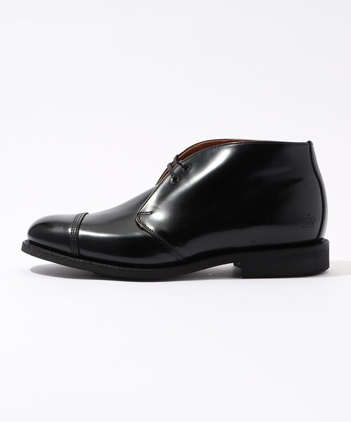SANDERS(サンダース)の「SANDERS ポリッシュドレザー チャッカブーツ 2676B(ブーツ・メンズ・ブラック・8.5/7.5/8/6/6.5/7)」の3枚目の写真