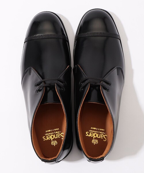 SANDERS(サンダース)の「SANDERS ポリッシュドレザー チャッカブーツ 2676B(ブーツ・メンズ・ブラック・8.5/7.5/8/6/6.5/7)」の8枚目の写真