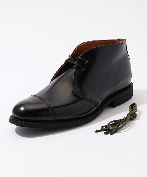 SANDERS(サンダース)の「SANDERS ポリッシュドレザー チャッカブーツ 2676B(ブーツ・メンズ・ブラック・8.5/7.5/8/6/6.5/7)」の9枚目の写真