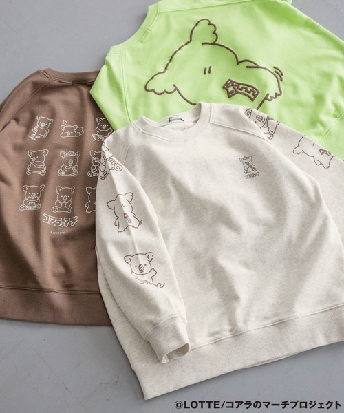 セール】【コアラのマーチ x BAYFLOW】プリントスウェット(KIDS