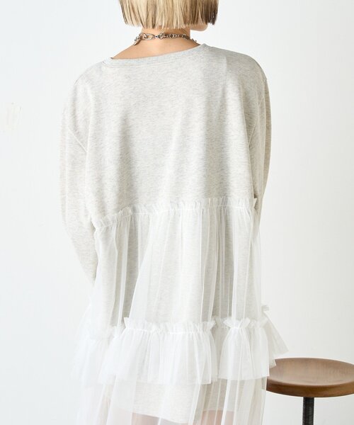 スウェットドッキングワンピース（ワンピース）｜w closet（ダブル