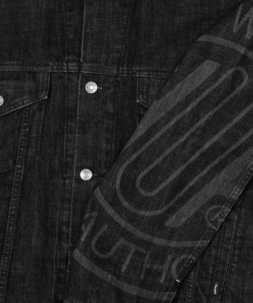 HUF（ハフ）の「TOKEN DENIM JACKET（デニムジャケット・メンズ・インディゴブルー/ブラック・S/M/L/XL）」の11枚目の写真