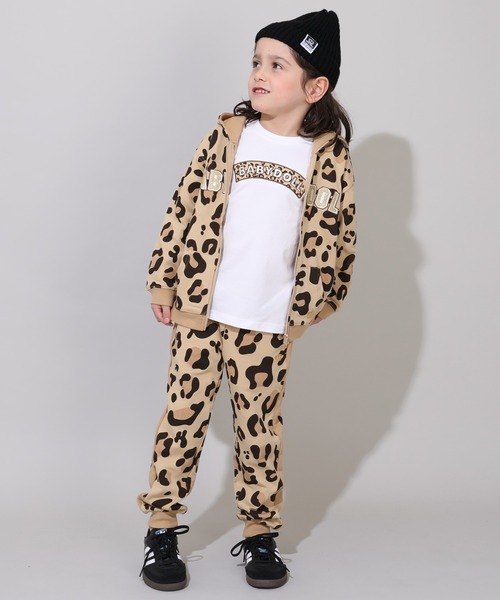 BABYDOLL（ベビードール）の「親子お揃い アーチラメロゴ アニマルジップパーカー 0841K 【ボトムス別売り】（パーカー・キッズ・ブラック/ベージュ・100cm/110cm/120cm/130cm/140cm/150cm）」の19枚目の写真